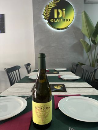 Botella de vino blanco de la casa (750 ml.)