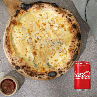 Pizza 5 Formaggi + Boisson