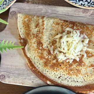 Crepes De Plátano Frito Con Queso