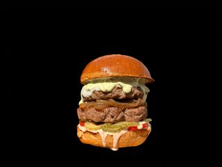 ПОДВІЙНИЙ БУРГЕР свинячо-яловичий (360g)