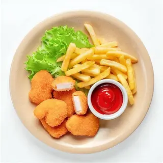 Nuggetsy i frytki