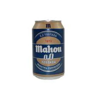 Cerveza Mahou Tostada 00 Sin Alcohol (33 Cl.)