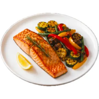  PLAT PAVE DE SAUMON   