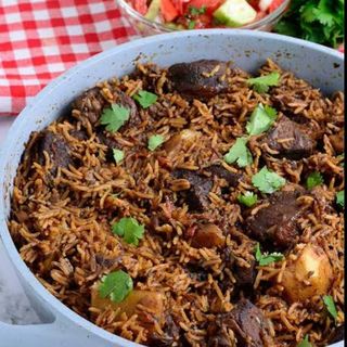 BEEF PILAU.