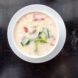 zupa mlekiem kokosowym