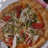 Pizza Noir Et Blanc