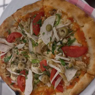 Pizza Noir Et Blanc