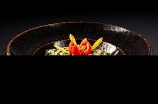 Ризото със страчатела и спанак