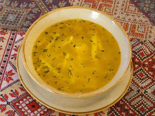 Супчик с домашней лапшой и куриной грудкой