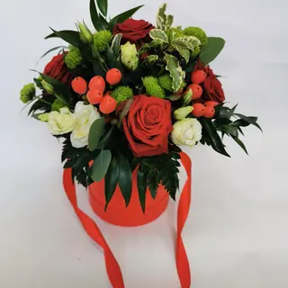 Flowerbox / Box kwiatowy "Czerwień"