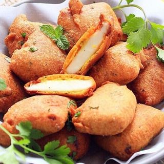 Paneer Pakora (For 2 People/Para 2 Pessoas)