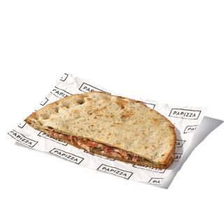 Calzone de speck y brie