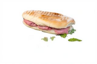 Panino con roast beef