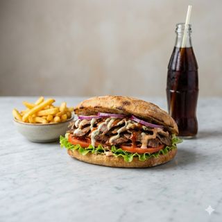 Menù panino kebap