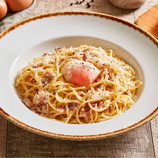 SPAGHETTI ALLA CARBONARA DE AQUÍ