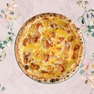 Pizza Carbonara (fiori speciale)