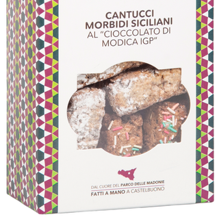 Cantucci morbidi con cioccolato di Modica IGP