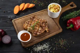 Куриный стейк по-португальски
