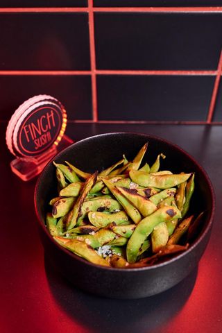 Edamame grilled