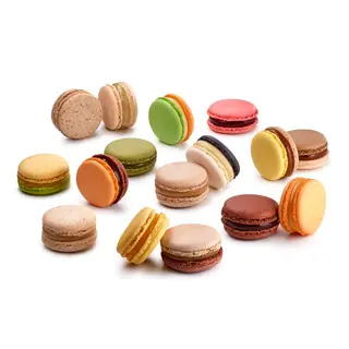 Confezione da 6 macaron assortiti