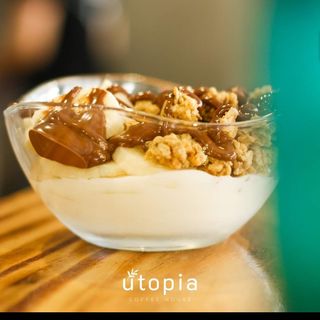 Iogurte Grego de Banana e Nutella