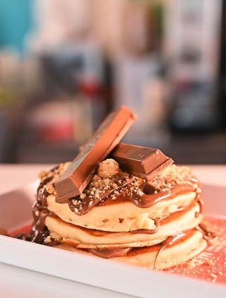 Pancake quadruplo speciale Kit Kat