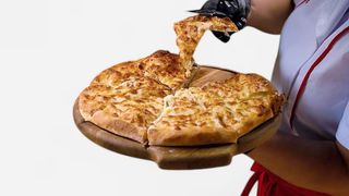 Хачапури с двойным сыром 