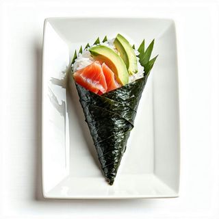 64. Temaki tonno avocado