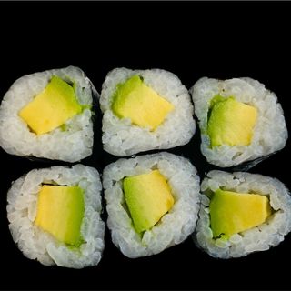 Maki de aguacate (6 pzs.)
