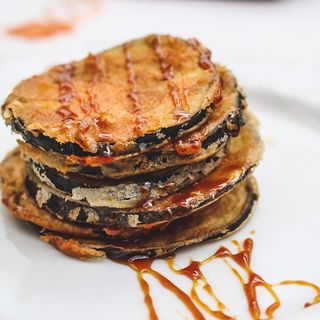 Berenjenas  con miel 