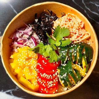 Поке Боул з сніжним крабом