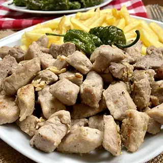 Raxo con Patatas