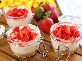 Cheesecake alla fragola