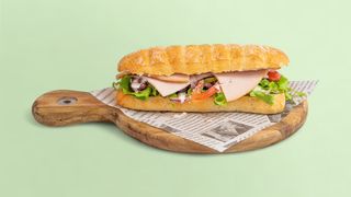 Чабата с пуешко филе