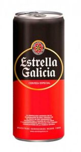 Cerveza Estrella Galicia lata
