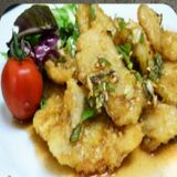 Pescado Con Salsa Thai Curry Rojo