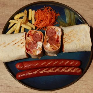 Хот-дог в лаваші