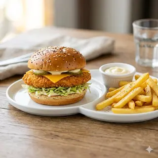 Combo Mac Chicken Burger