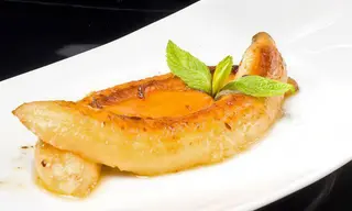P1. Plátano Frito Con Miel