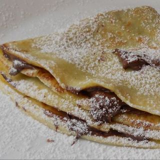 Crêpe fatta in casa alla Nutella