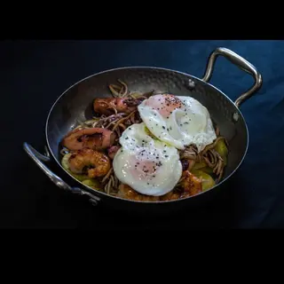 Cazu De Langostinos Con Chipirones Y Gulas