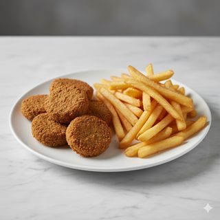 Falafel (5 uds.) + patatas