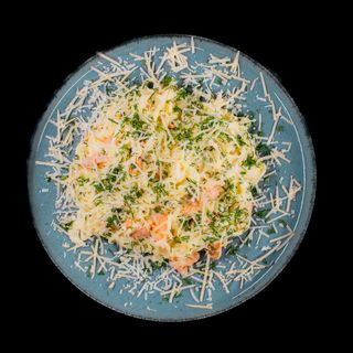 Паста з лососем 