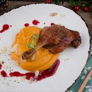 Pulpa de rata cu piure de cartofi dulci 380 g