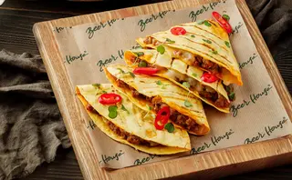 Quesadilla de vită