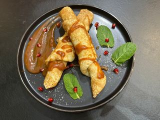 Clătite cu ciocolată 