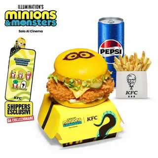 Minions Burger Menu