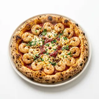 Mediterranean Crown Pizza
