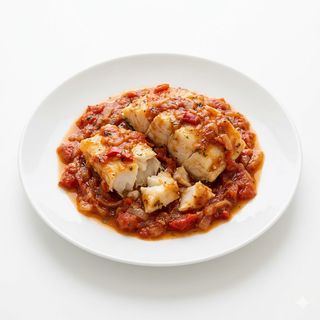 Bacalao Con Tomate