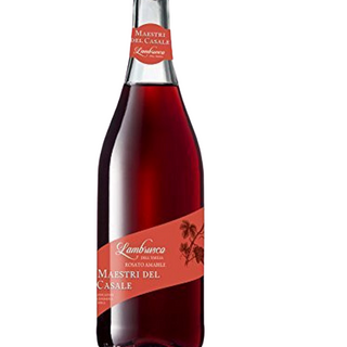 Vino lambrusco rosado